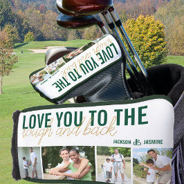 Liebe zu Rough and Back 4 Foto Green Gold Golf Headcover