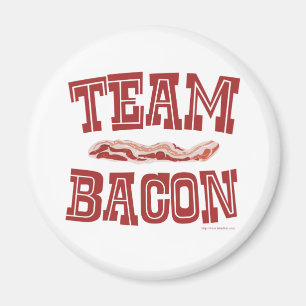 Liebe zu Team Bacon Fun Magnet