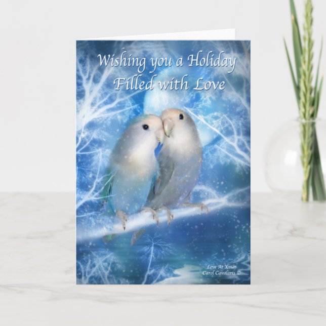 Liebe zu Weihnachten ArtCard (Vorderseite)