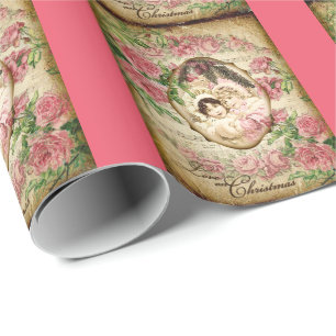 Liebe zu Weihnachten Geschenkpapier