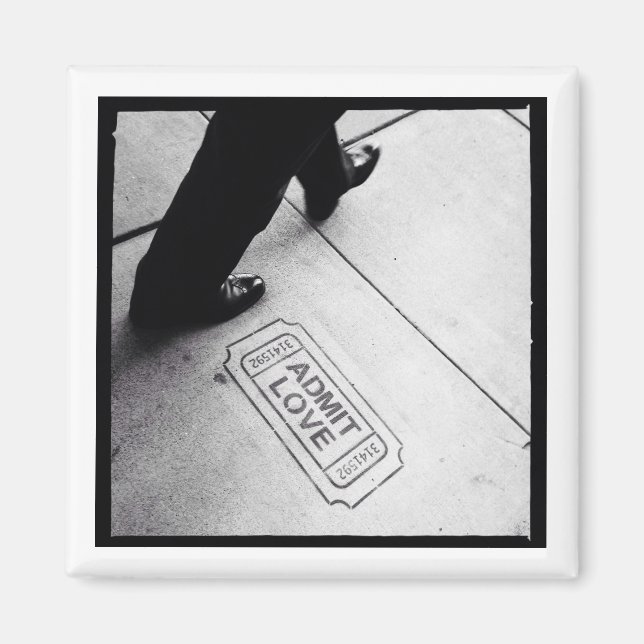 Liebe zulassen magnet (Vorne)