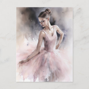 Liebe zum Ballett Postkarte