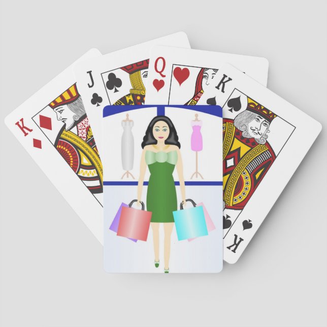 LIEBE ZUM EINKAUF SPIELKARTEN (Rückseite)
