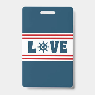 Liebe zum maritimen Design Ausweis