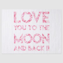 LIEBE ZUM MOND - Pink Hearts Tissue