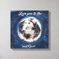 Liebe zum Mond und zurück
