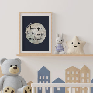 Liebe zum Mond und zurück Poster