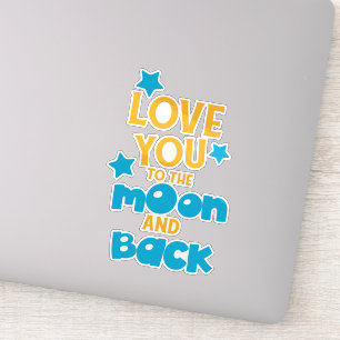 Liebe zum Mond und zurück, Sterne Aufkleber