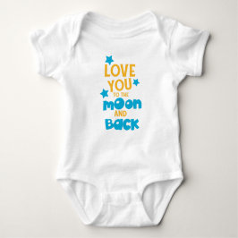 Liebe zum Mond und zurück, Sterne Baby Strampler