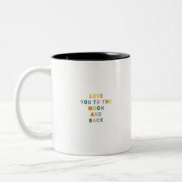 LIEBE ZUM MUND UND WIEDER ZWEIFARBIGE TASSE