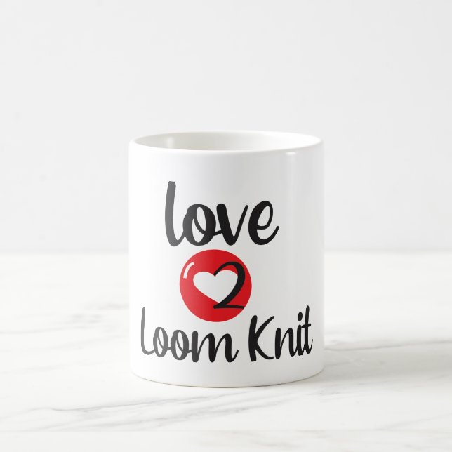 Liebe zum Strick Kaffeetasse (Mittel)