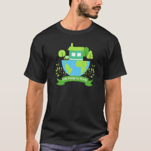 Liebe zum Tag des Umweltdatums auf dem Planeten ge T-Shirt