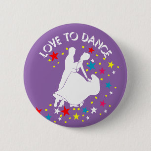 Liebe zum Tanzen Button