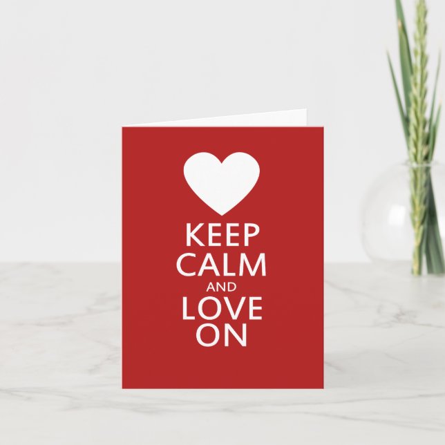 Liebe zum Valentinstag Feiertagskarte (Vorderseite)