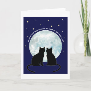 Liebe zum Valentinstag Jahrestag über die Meilen K Karte