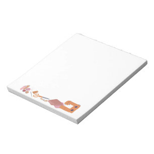 Liebe zum Zeichnen von Notepad Notizblock