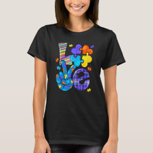 Liebe zur Aufklärung über Autismus Brief Niedliche T-Shirt