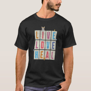 Liebe zur Behandlung von Tierarzneimitteln Tierärz T-Shirt