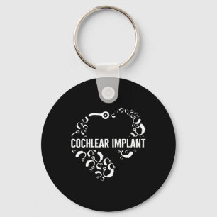 Liebe zur Bewusstseinsbildung bei Hörverlust Cochl Schlüsselanhänger