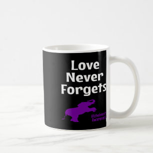 Liebe zur Lila Unterstützung von Heimerheimer nie Kaffeetasse