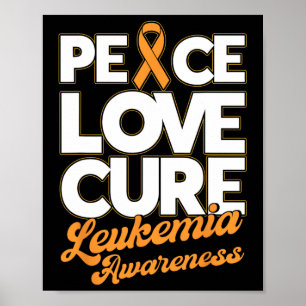 Liebe zur Linderung der Leukämie Poster