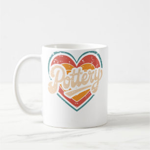 Liebe zur Töpferei Kaffeetasse