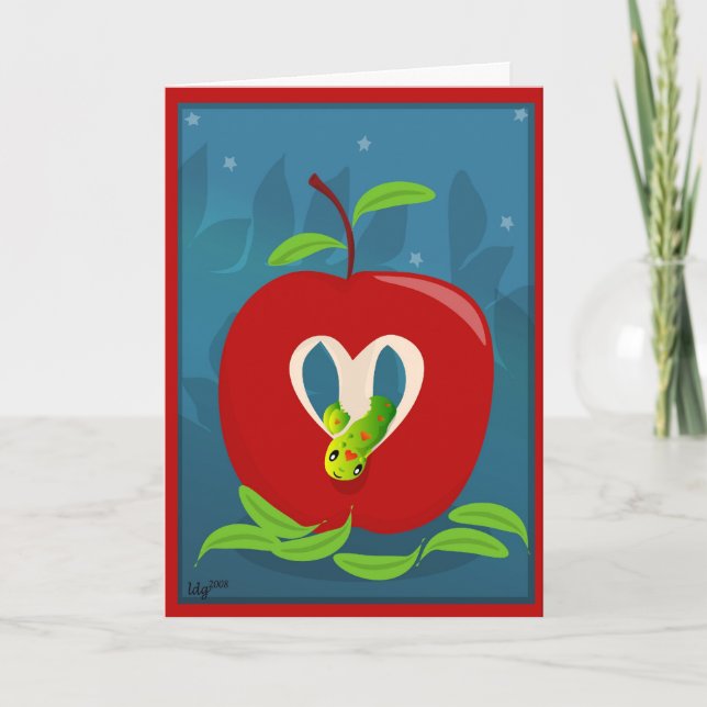 Liebe zur Valentinstag-Karte Feiertagskarte (Vorderseite)