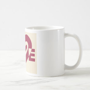 Liebe Zwei-Tone-Wein Lila Tasse