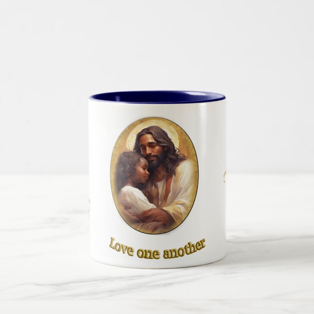 Liebe Zweifarbige Tasse (Mittel)
