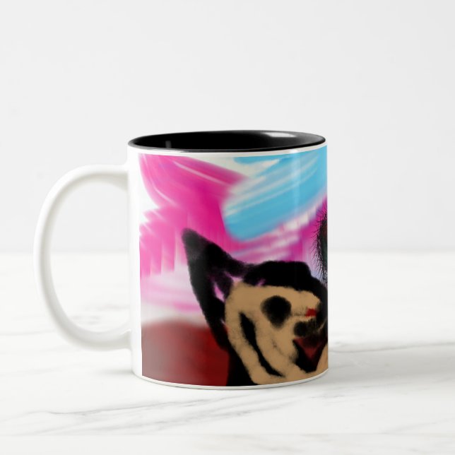 Liebe Zweifarbige Tasse (Links)