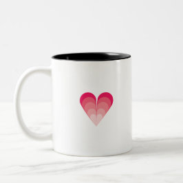 Liebe Zweifarbige Tasse