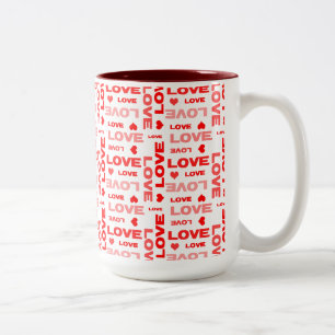 Liebe Zweifarbige Tasse