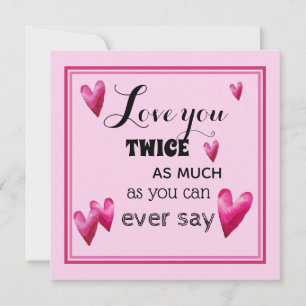 Liebe zweimal so viel - Herz