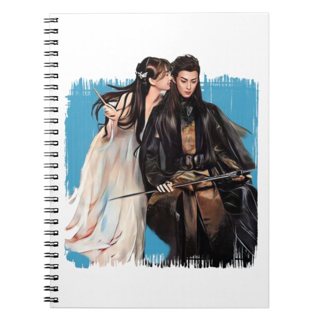 Liebe zwischen Fairy und Teufel Notizblock (Vorderseite)