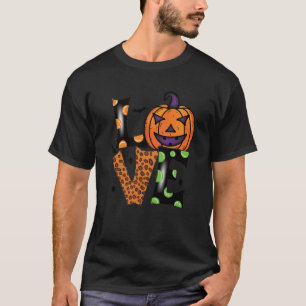 Liebe zwischen Kürbis T - Shirt