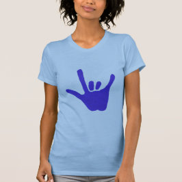 Liebehand, Zeichensprache im Blau, Shirts
