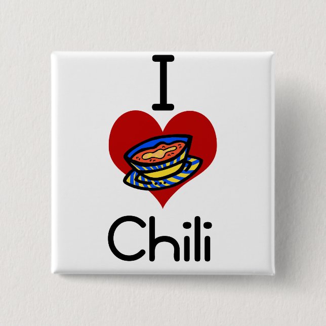 Liebeherz I Chili Button (Vorderseite)