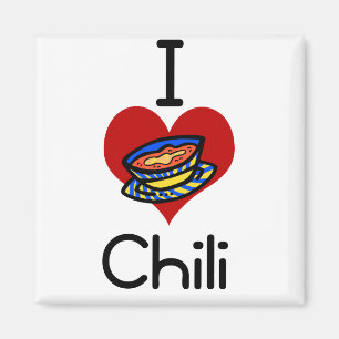 Liebeherz I Chili Magnet