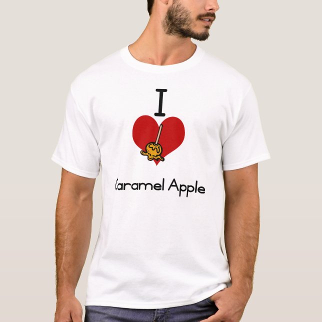 Liebeherz I Karamellapfel T-Shirt (Vorderseite)