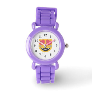 Liebekitty-Katze Emoji Armbanduhr