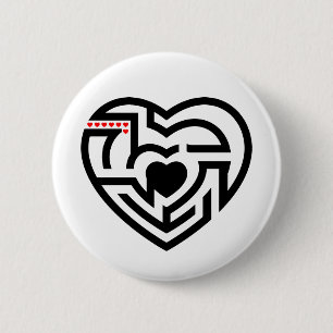 Liebelabyrinth Button