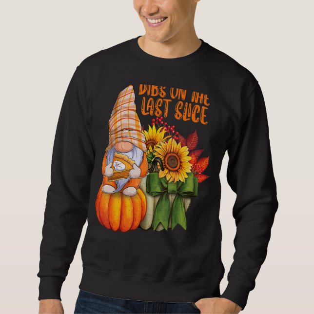Lieben aus dem Herbst Pumpkin Pie Dessert und Herb Sweatshirt (Vorderseite)