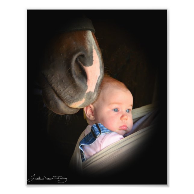 Lieben Baby Fotodruck (Vorne)