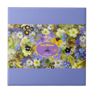 Lieben blühen fliese