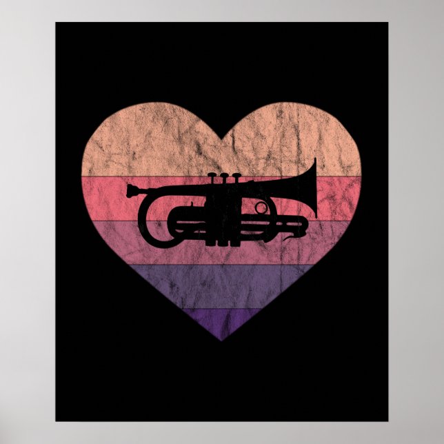 Lieben Cornet und Flugelhorn Poster (Vorne)