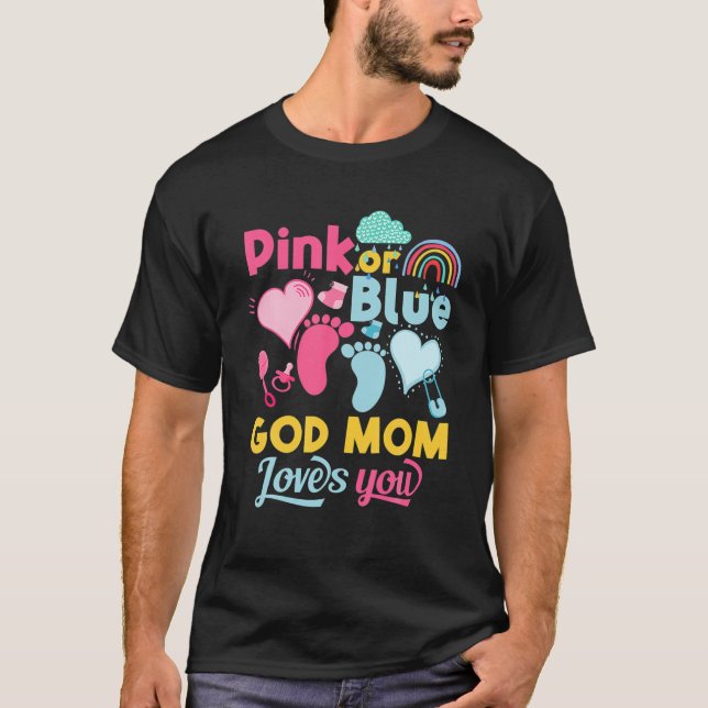 Lieben der Mama Rosa oder Blauer Gott, die Sie Ges T-Shirt (Vorderseite)