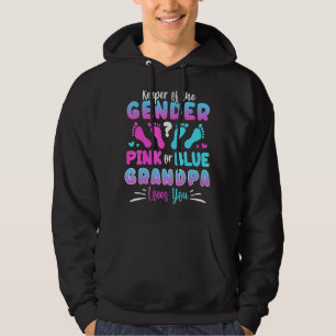 Lieben des Geschlechts Rosa oder Blau Opa itte Hoodie