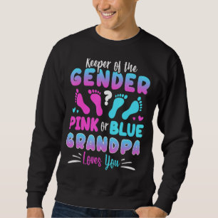 Lieben des Geschlechts Rosa oder Blau Opa itte Sweatshirt