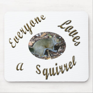 Lieben ein Eichhörnchen Mousepad