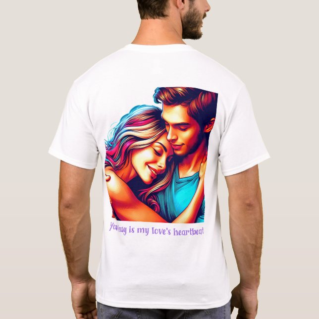 Lieben Heartbeat T-Shirt (Rückseite)